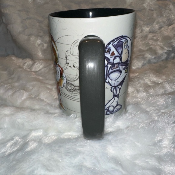 Disney Parks Pixar Buzz Lightyear Artist Sketch Ceramic Mug 10 oz - Picture 3 of 11